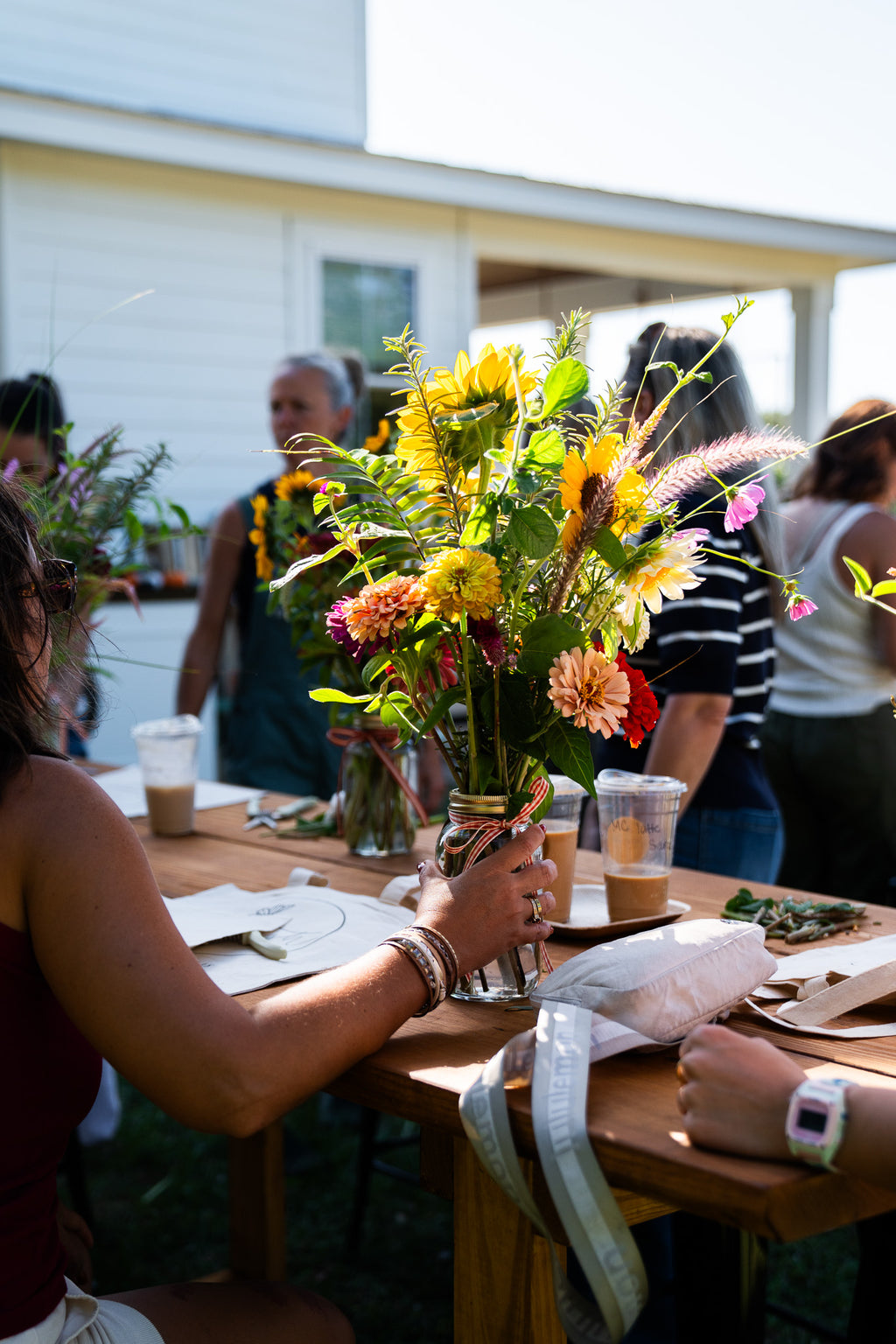 Private Garden Tour & Floral Design Workshop
