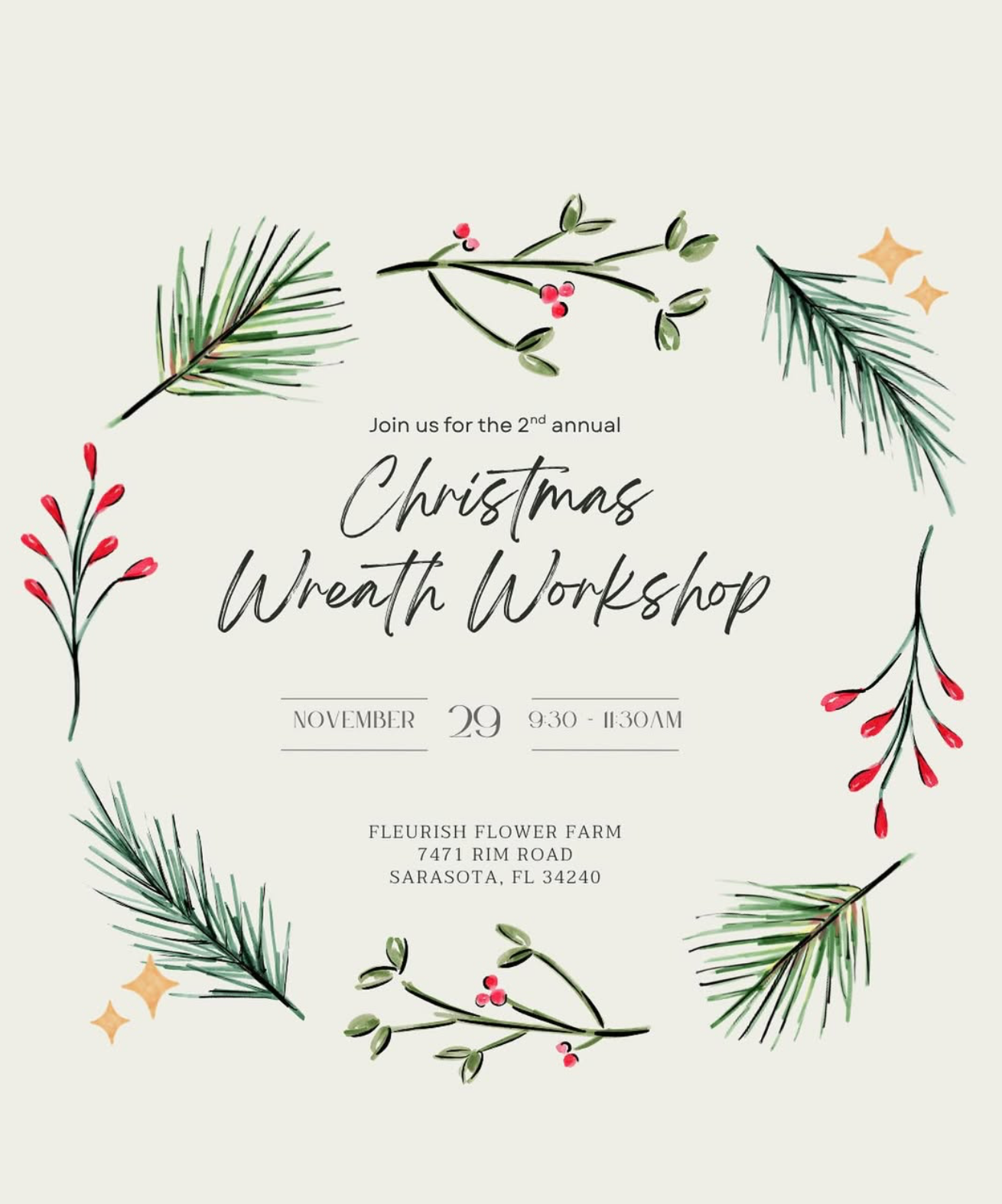 Wreath Making Workshop